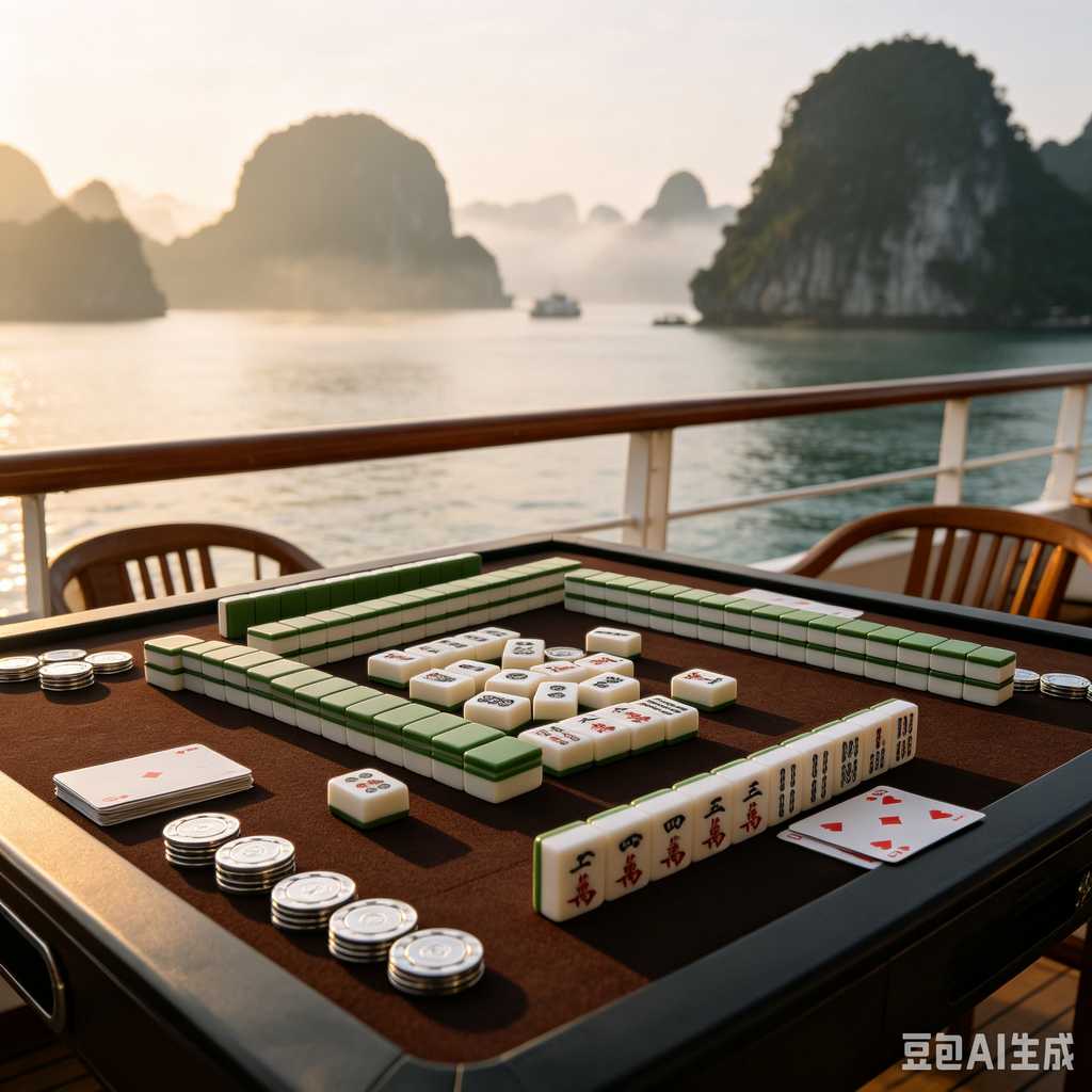 premium resin mahjong game set