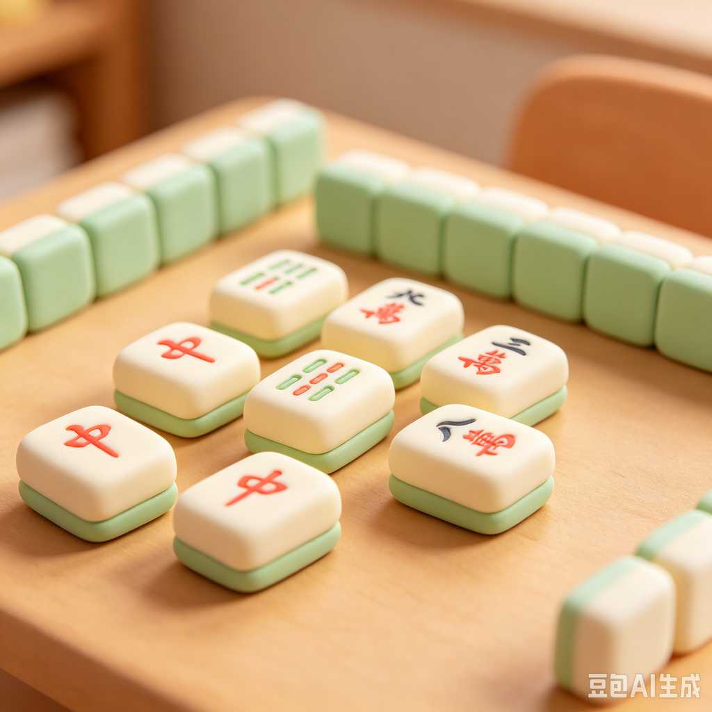 premium compact mahjong set